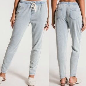 Z Supply Women’s Denim Knit Jogger S